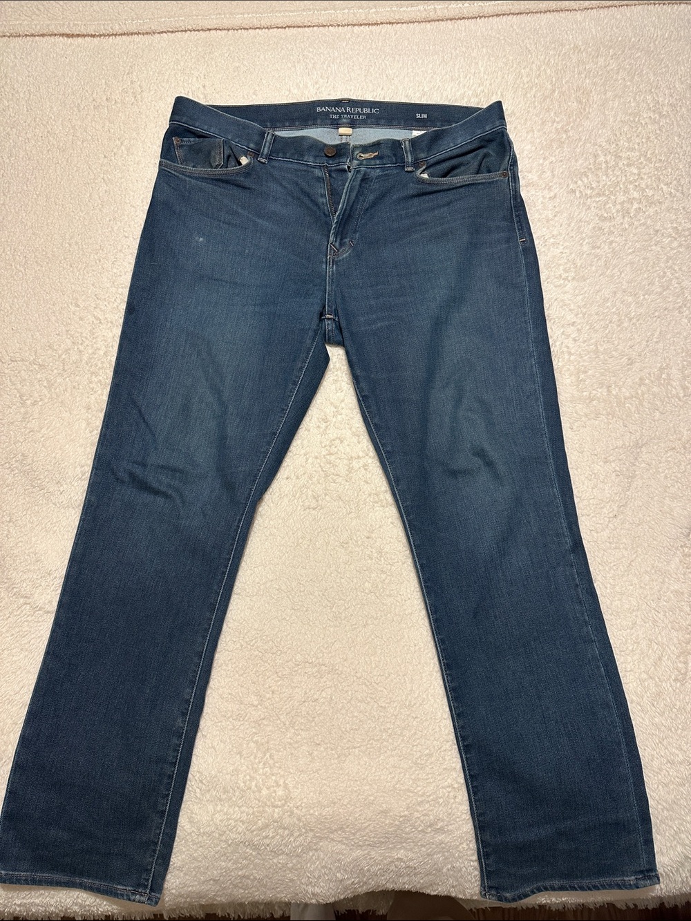Banana Republic Slim Dark Blue Men’s Jeans 35 x 30